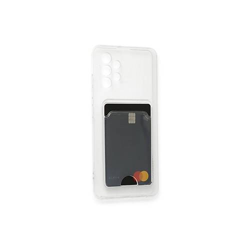 Galaxy A32 K�l�f Kart �effaf Silikon - �effaf