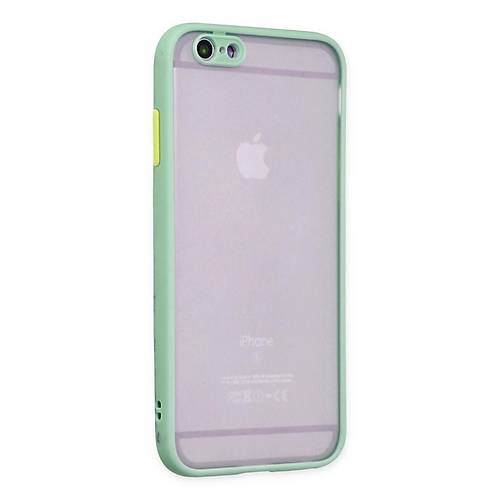 iPhone 6 K�l�f Montreal Silikon Kapak - Turkuaz