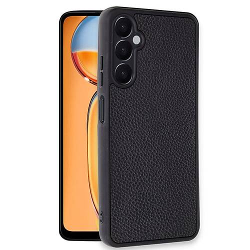Galaxy A36 K�l�f Aras Deri Kapak - Siyah