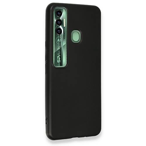 Spark 7 Pro K�l�f First Silikon - Siyah