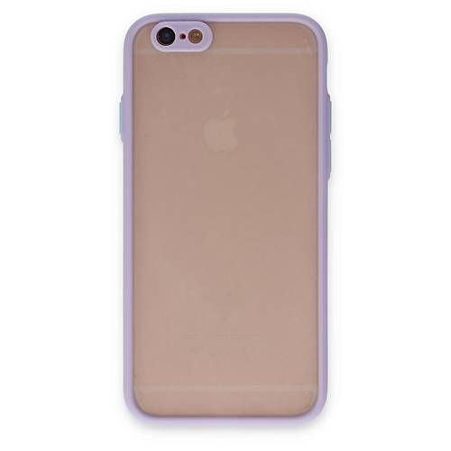 iPhone 6 K�l�f Montreal Silikon Kapak - Mor