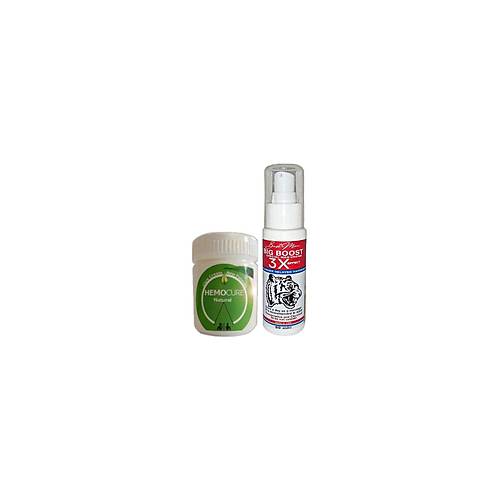Hemocure Natural Rahatlat�c� Bak�m Kremi + Big Boost Erkeklere �zel Geli�tirici �r�n 50 ml