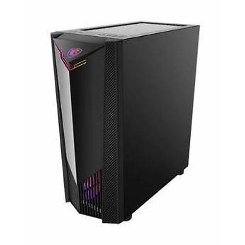 MSI MAG SHIELD 110R TEMBERLI CAM 2X120MM ARGB FAN PSU YOK GAMING S�YAH KASA