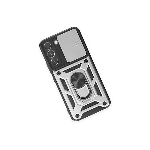 Galaxy S24 K�l�f Pars Lens Y�z�kl� Silikon - G�m��