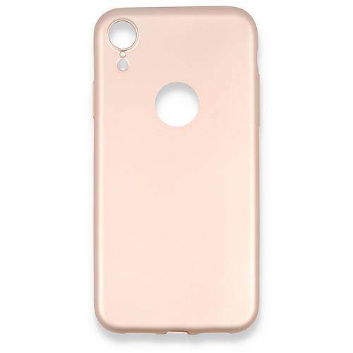 iPhone XR K�l�f First Silikon - Rose Gold