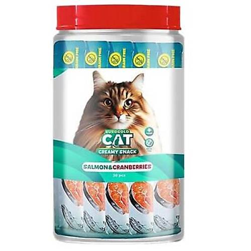 Cat S�v� Kedi �d�l� Somonlu ve K�z�lc�kl� 30x15 Gr