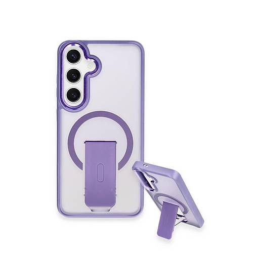 Galaxy S24 Tork Magsafe Standl� Kapak - Siyah