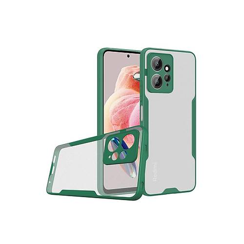 Redmi Note 12 4G K�l�f Platin Silikon - Ye�il