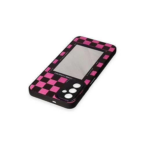 Galaxy M23 K�l�f Mirror Desenli Kapak - Mirror - 8