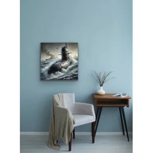 Denizalt� Kanvas Tablo 90x90cm