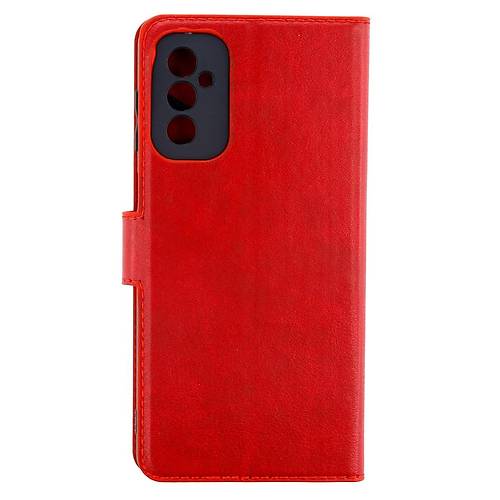 Galaxy M52 5G K�l�f Trend S Plus Kapakl� K�l�f - K�rm�z�