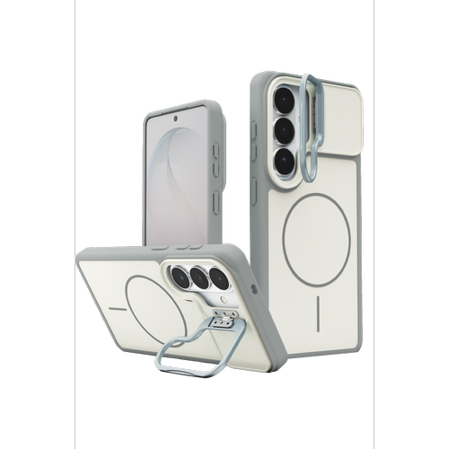 Galaxy S26 Pale Magsafe Standl� Kapak - Beyaz