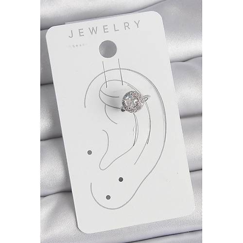 Pirin� G�m�� Renk Zirkon Ta�l� Kad�n K�k�rdak Model K�pe