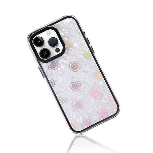iPhone 14 Lumi Desenli Kapak - Siyah