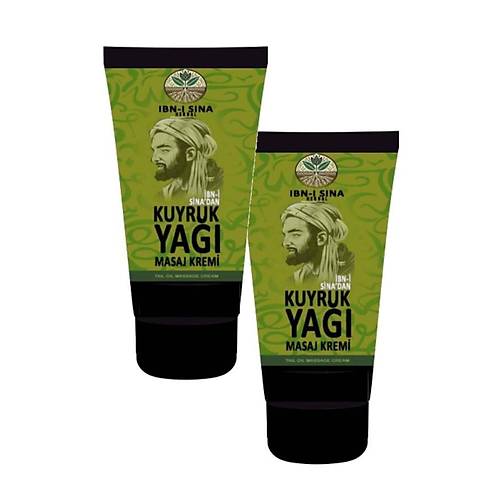 �bni Sina Kuyruk Ya�� Mucizesi T�m V�cut Masaj Bak�m Kremi 50 ml 2 Adet