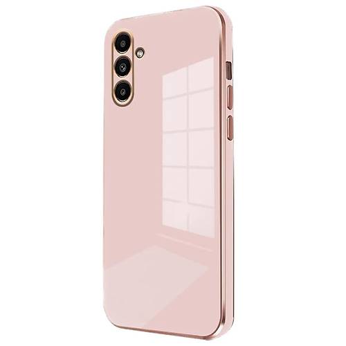 Galaxy A15 4G K�l�f Volet Silikon - Pembe