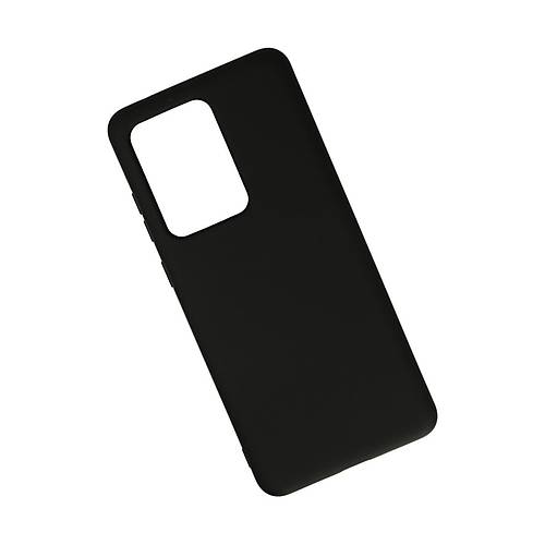 Galaxy S20 Ultra K�l�f Nano i�i Kadife Silikon - Siyah