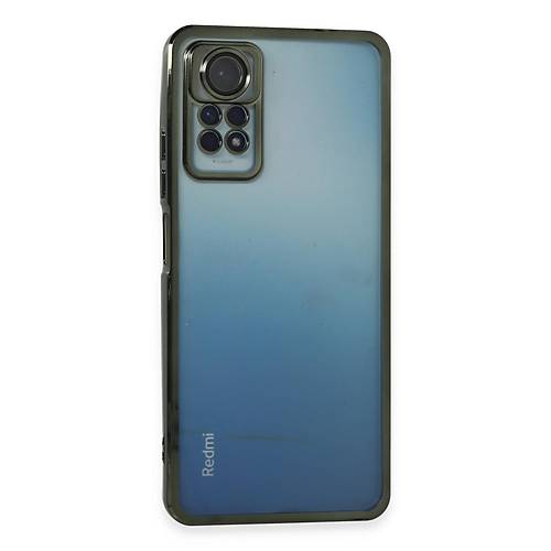 Redmi Note 12 Pro 4G K�l�f Razer Lensli Silikon - Ye�il