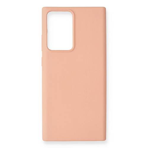 Galaxy Note 20 Ultra K�l�f Nano i�i Kadife Silikon - Pudra
