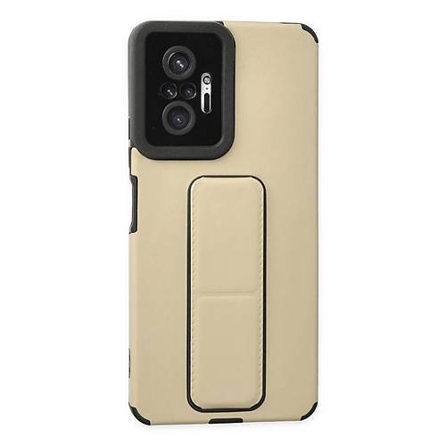 Redmi Note 10 Pro K�l�f Mega Standl� Silikon - Gold