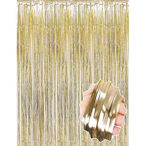 Mat Alt�n P�sk�ll� Kap� Perdesi - Parti, Bekarl��a Veda, Do�um G�n� 1x2 m