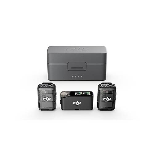 DJI MIC 2 KABLOSUZ M�KROFON (2TX-1RX-CHARGING CASE) (RESMI DIST GARANTILI)