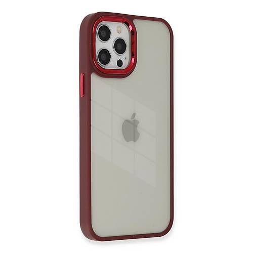 iPhone 12 Pro Max K�l�f Dora Kapak - K�rm�z�