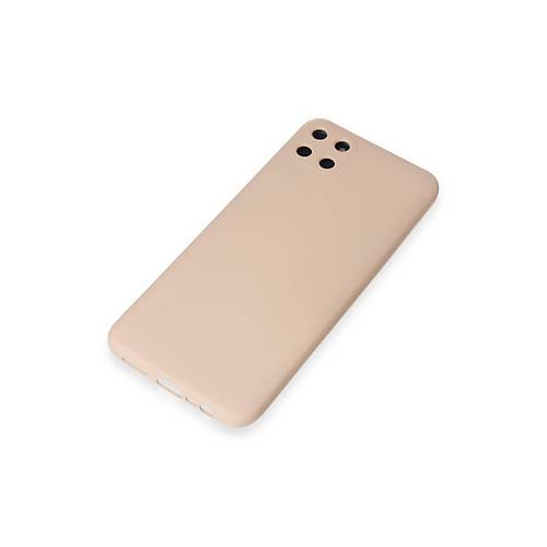 Realme C11 K�l�f Nano i�i Kadife Silikon - Pudra