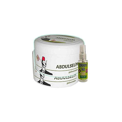 Abd�lselim Rahatlama Masaj Bak�m Kremi 2x200 ml+��rek Otu  Ya� ile
