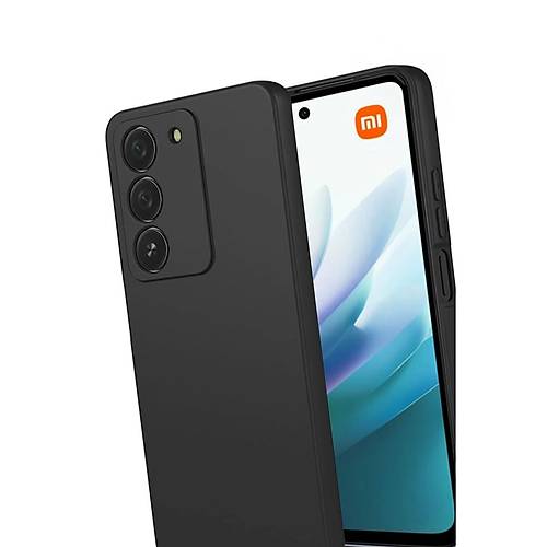 Redmi 15 4G First Silikon - Siyah
