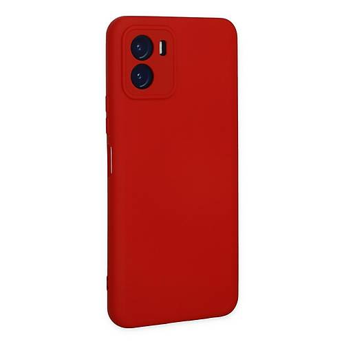 Y15S K�l�f Nano i�i Kadife Silikon - K�rm�z�