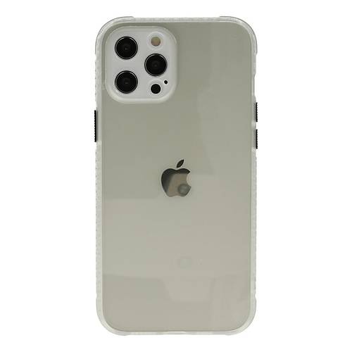 iPhone 12 Pro K�l�f Miami �effaf Silikon - �effaf
