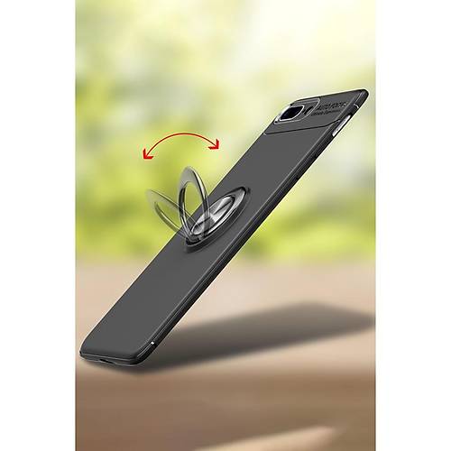 iPhone 7 Plus K�l�f Range Y�z�kl� Silikon - K�rm�z�