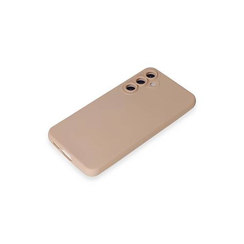 Galaxy S23 FE K�l�f Nano i�i Kadife Silikon - Pudra