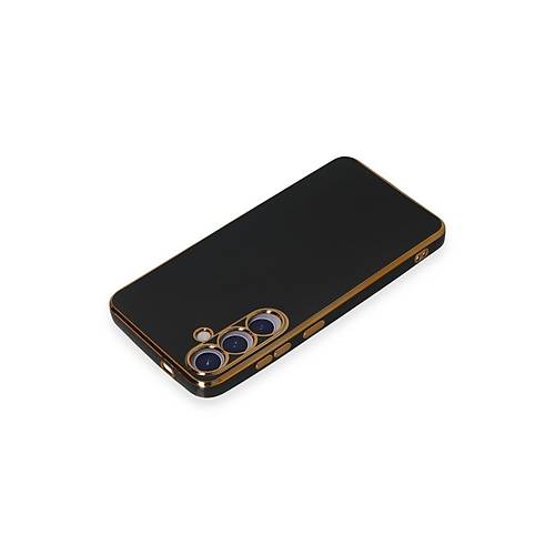 Galaxy S24 K�l�f Volet Silikon - Siyah