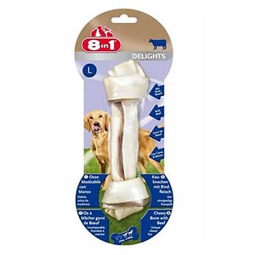 Delights Bones Biftekli A��z Bak�m Kemi�i K�pek �d�l� Large 85 Gr