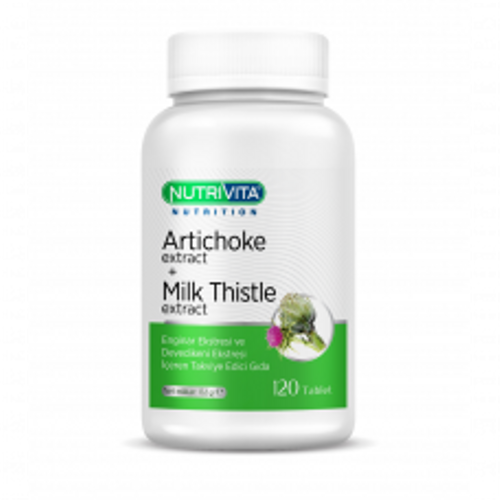Artichoke Extract+Milk Thistle Extract 120 Tablet
