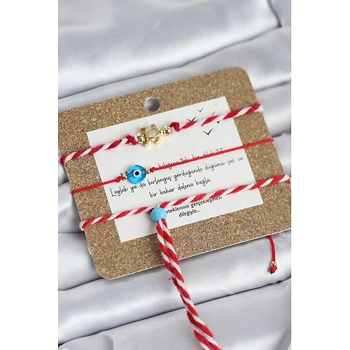 Marteni�ka Bileklik 3'l� Caretta Caretta ve Nazarl� Model