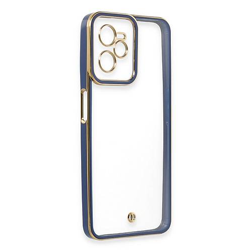 Realme C35 K�l�f Liva Lens Silikon - Mavi