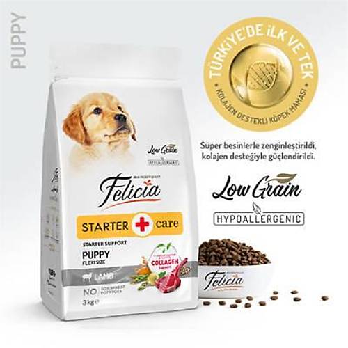Hypoallergenic K���k ve Orta Irk Kuzulu D���k Tah�ll� Yavru K�pek Mamas� 3 Kg