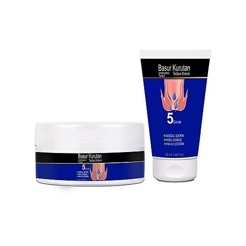 BasurKurutan Kremi E Vitamin Aslanpen�esi Kestane Hellebore �i�ek Esktarlar� (50 ml) T�p&Kavanoz Set