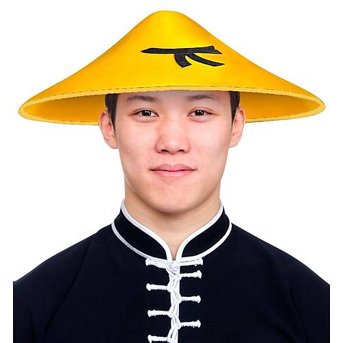 Uzak Do�u Asyal� �in Japon �apkas� Sar� Renk