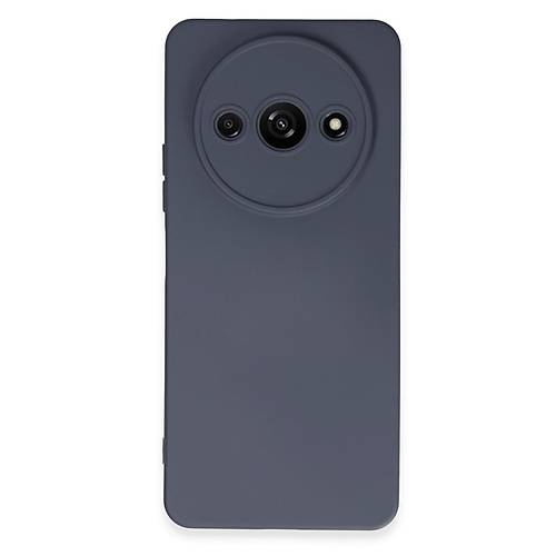 Redmi A3 4G K�l�f Nano i�i Kadife Silikon - Gri