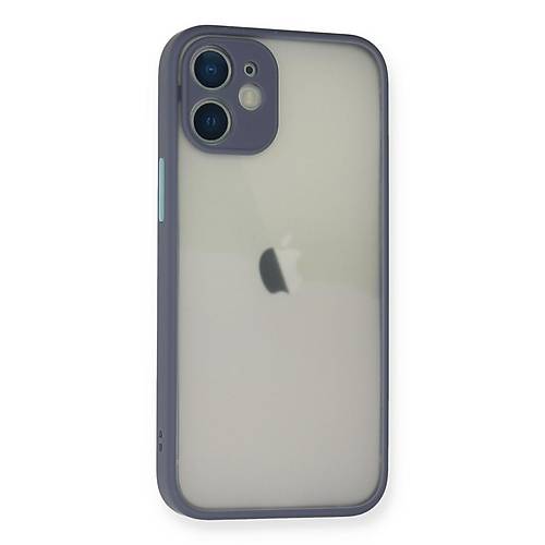 iPhone 11 Pro Max K�l�f Montreal Silikon Kapak - Gri