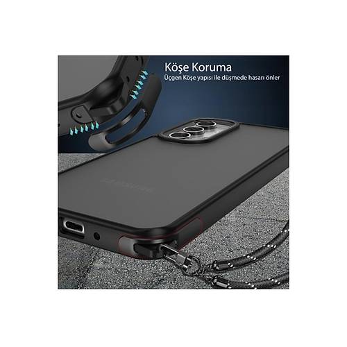 Galaxy A05S K�l�f Elegant Kapak - Lacivert