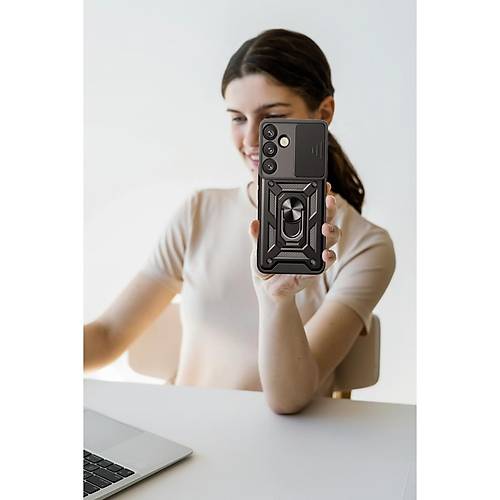 Galaxy S26 Pars Lens Y�z�kl� Silikon - Ye�il
