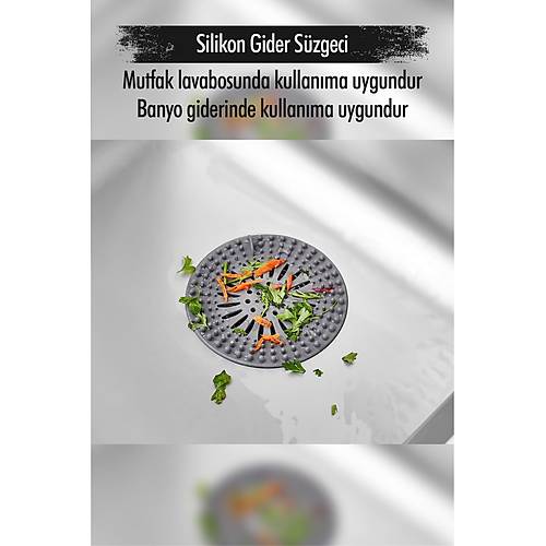 Silikon Lavabo Gideri S�zgeci