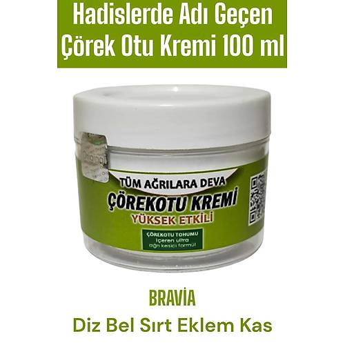 Bravia ��rek Otu Kremi 100 ml 1 Adet