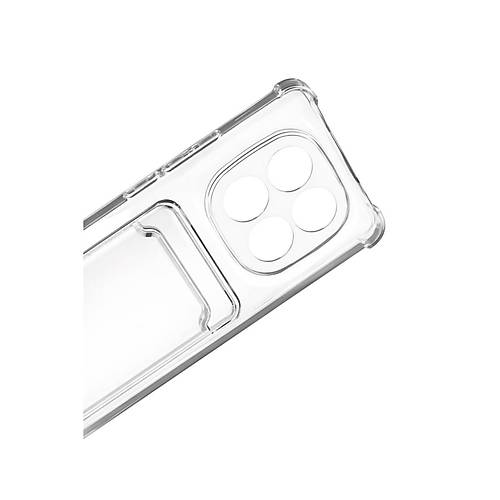 Redmi Note 15 Pro 5G Kart �effaf Silikon - �effaf