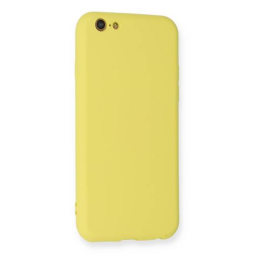 iPhone 6 K�l�f Nano i�i Kadife Silikon - Sar�
